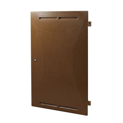 electric meter box door brown|mitras brown electric meter box door.